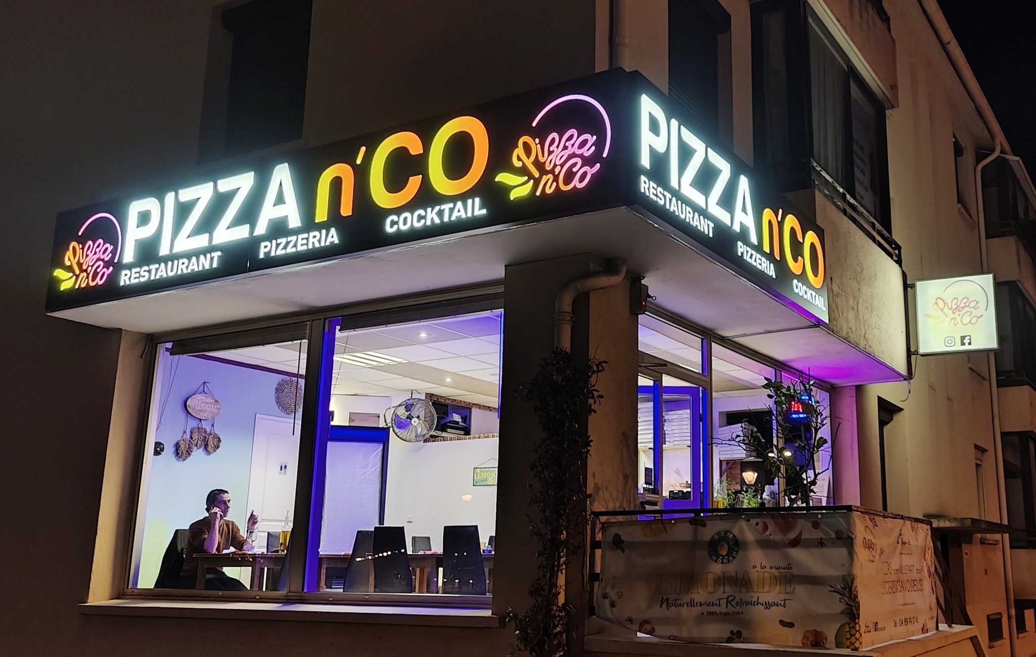 La pizzeria Pizza n'Co à Fréjus